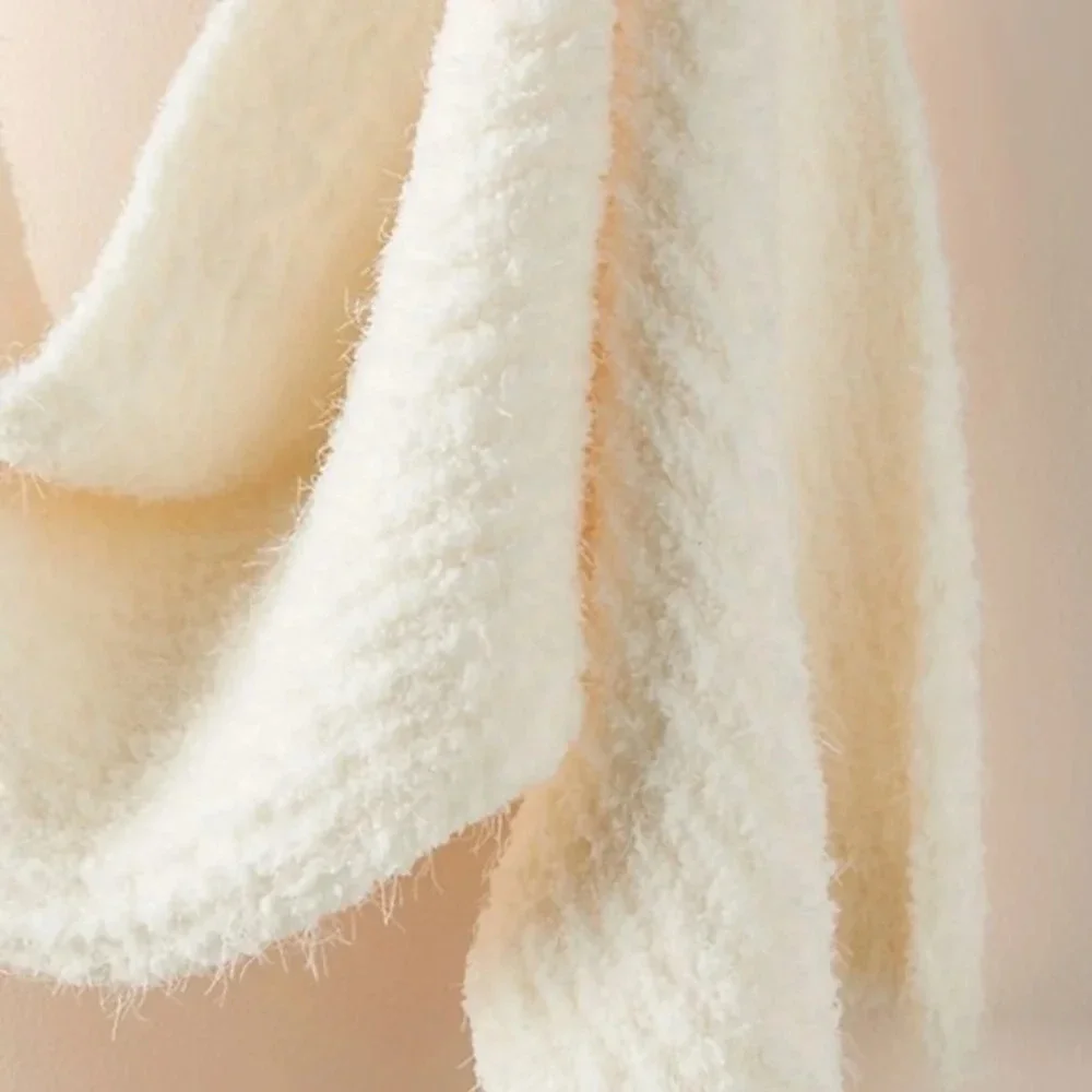 Anthropologie Ivory Beckett Scarf